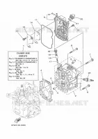 CYLINDER / CRANKCASE 2 for Yamaha FT9.9 2020