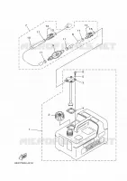 FUEL TANK for Yamaha F4 2020