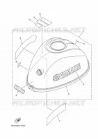 FAIRING UPPER for Yamaha F2.5 2020