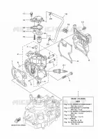 CYLINDER / CRANKCASE 1 for Yamaha F2.5 2020