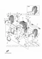 FRONT FAIRING BRACKET for Yamaha F25 2020