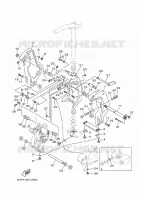 FRONT FAIRING BRACKET for Yamaha F175 2020