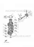 CRANKSHAFT / PISTON for Yamaha F80 2020