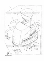 FAIRING UPPER for Yamaha F100 2021