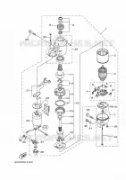 STARTER MOTOR for Yamaha F100 2021