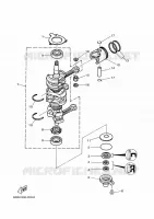 CRANKSHAFT / PISTON for Yamaha 40V 2021