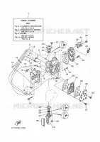 CYLINDER / CRANKCASE for Yamaha E8 2021