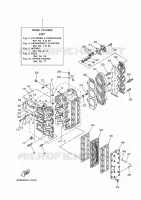 CYLINDER / CRANKCASE for Yamaha 85A 2021