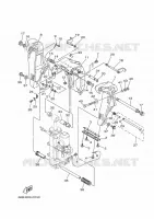 FRONT FAIRING BRACKET for Yamaha 85A 2021