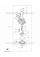 CARBURETOR for Yamaha E25 2021