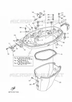 BOTTOM COVER 1 for Yamaha F40 2021