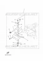 TILLER HANDLE for Yamaha F40 2021