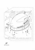 FAIRING UPPER for Yamaha FT25 2021