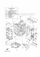 CYLINDER / CRANKCASE 1 for Yamaha F30 2021