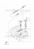 FUEL TANK for Yamaha F30 2021