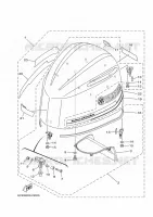 FAIRING UPPER for Yamaha F300 2021