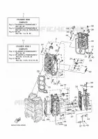 CYLINDER / CRANKCASE 2 for Yamaha F225 2021