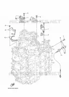 CYLINDER AND CRANKCASE 3 for Yamaha F225 2021
