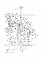 FRONT FAIRING BRACKET for Yamaha F225 2021