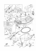 BOTTOM COVER for Yamaha F9.9 2021