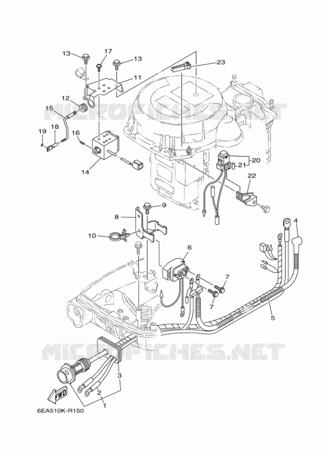 ELECTRICAL 2 Yamaha OUTBOARD ENGINES 9.9hp (7.3kW) 2021 FT9.9  FT9.9LE