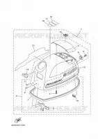 FAIRING UPPER for Yamaha F5 2021