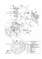 CYLINDER / CRANKCASE 1 for Yamaha F2.5 2021