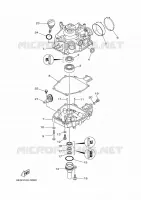 CYLINDER / CRANKCASE 2 for Yamaha F2.5 2021