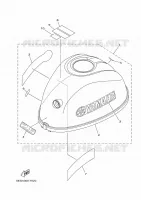 FAIRING UPPER for Yamaha F2.5 2021