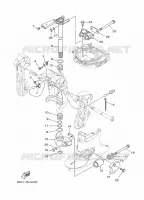 MOUNT 2 for Yamaha F115 2021