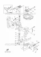 MOUNT 2 for Yamaha F115 2021