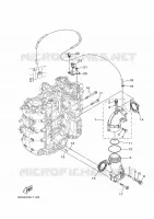 EXHAUST for Yamaha LF115 2021