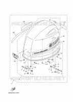 FAIRING UPPER for Yamaha F130 2021
