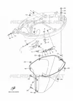 BOTTOM COVER 2 for Yamaha VF115 2021