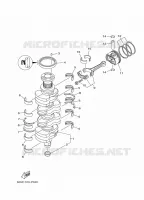 CRANKSHAFT / PISTON for Yamaha VF115 2021