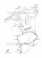 BOTTOM COVER 2 for Yamaha VF115 2021