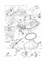 BOTTOM COVER for Yamaha F8 2021