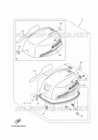 FAIRING UPPER for Yamaha F8 2021