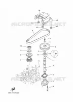 OIL PUMP for Yamaha F8 2021