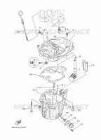 VENTILATEUR D'HUILE for Yamaha F8 2021