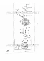 CARBURETOR for Yamaha FT8 2021