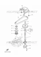 OIL PUMP for Yamaha FT8 2021
