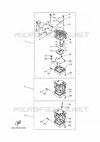 CARBURETOR for Yamaha F40 2021