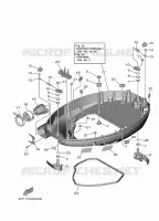 BOTTOM COVER 1 for Yamaha F100 2021