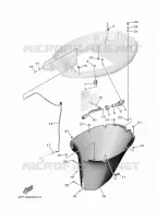 BOTTOM COVER 2 for Yamaha F100 2021
