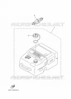 FUEL TANK for Yamaha F100 2021