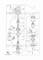 STARTER MOTOR for Yamaha F100 2021