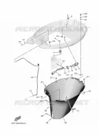 BOTTOM COVER 2 for Yamaha F100 2021