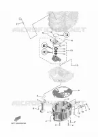 VENTILATEUR D'HUILE for Yamaha F100 2021