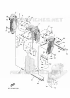 FRONT FAIRING BRACKET for Yamaha F100 2021